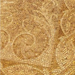 Hullámzó arany mozaik