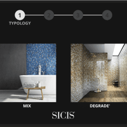 2. lépés: a SICIS mozaik mix kiválasztása